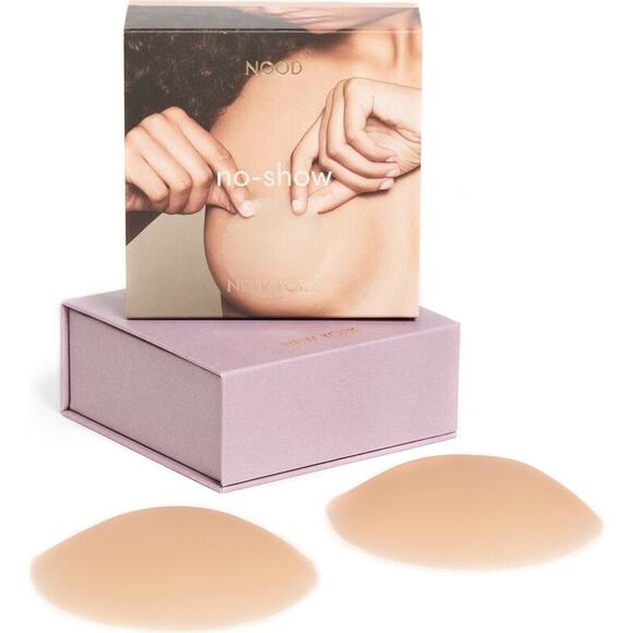 Women's No Show Adhesive Nipple Covers No.3 Buff/3 - Picture 1 of 3